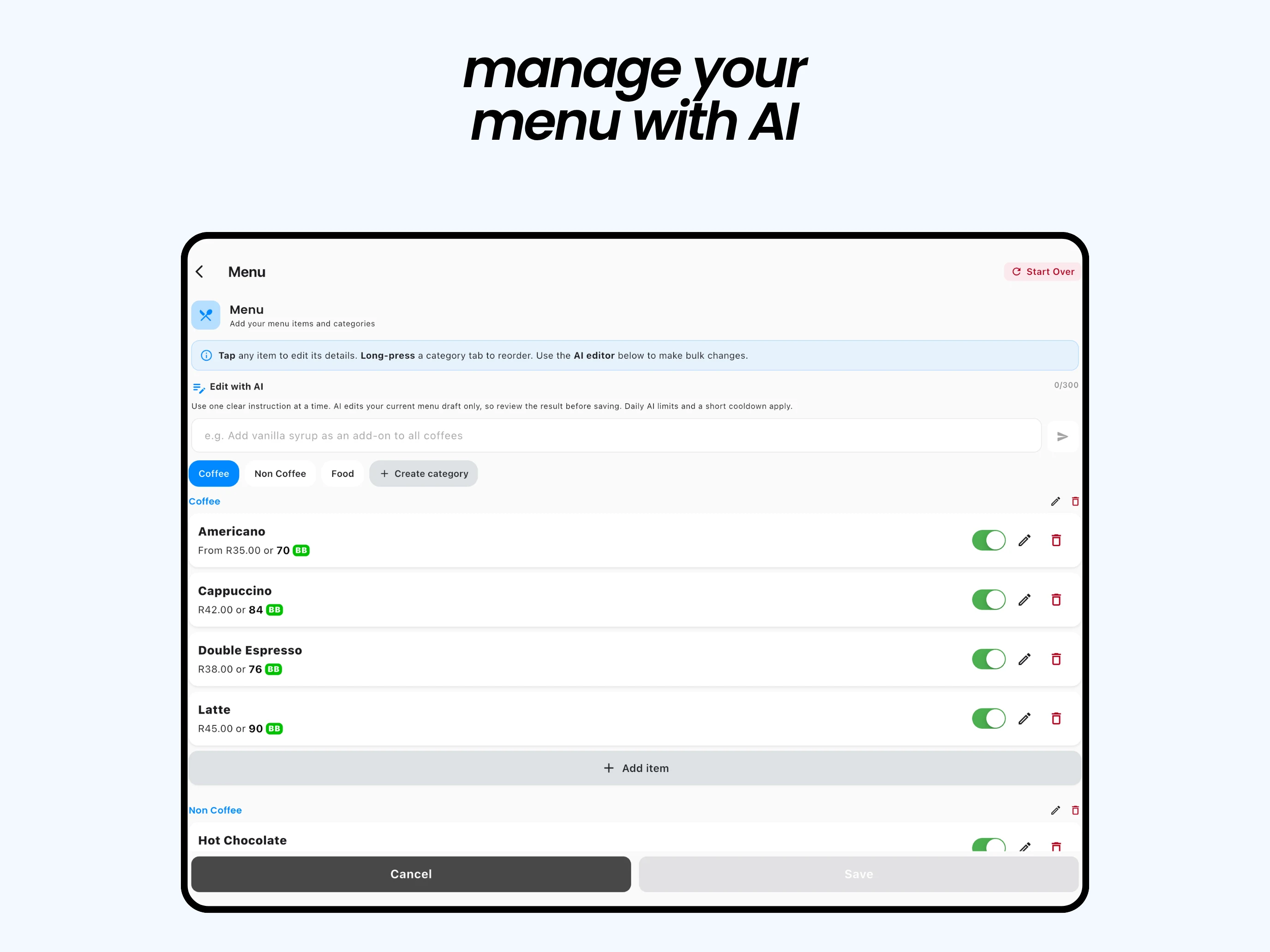 OrderUp! - Merchant screenshot